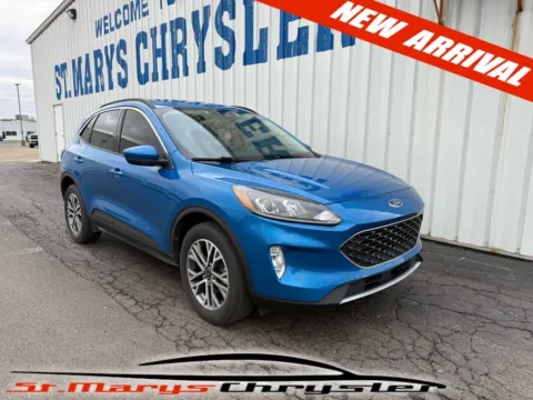 Blue 2021 Ford Escape SEL for sale in Saint Marys, OH