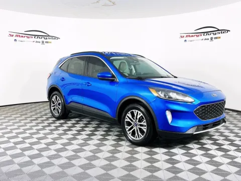 Blue 2021 Ford Escape SEL for sale in Saint Marys, OH