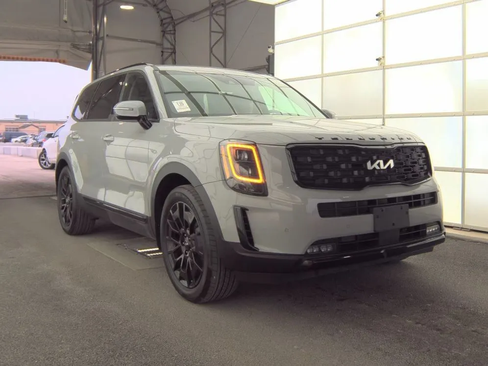 Gray 2022 Kia Telluride SX for sale in Saint Marys, OH