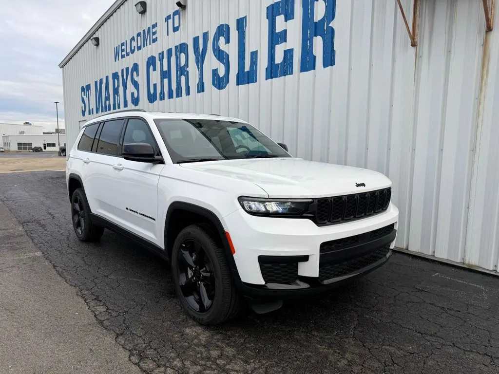 White 2024 Jeep Grand Cherokee L Altitude X for sale in Saint Marys, OH