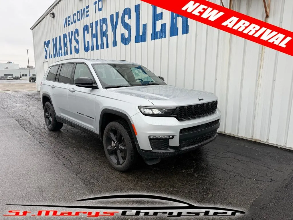 Silver 2025 Jeep Grand Cherokee L Limited for sale in Saint Marys, OH