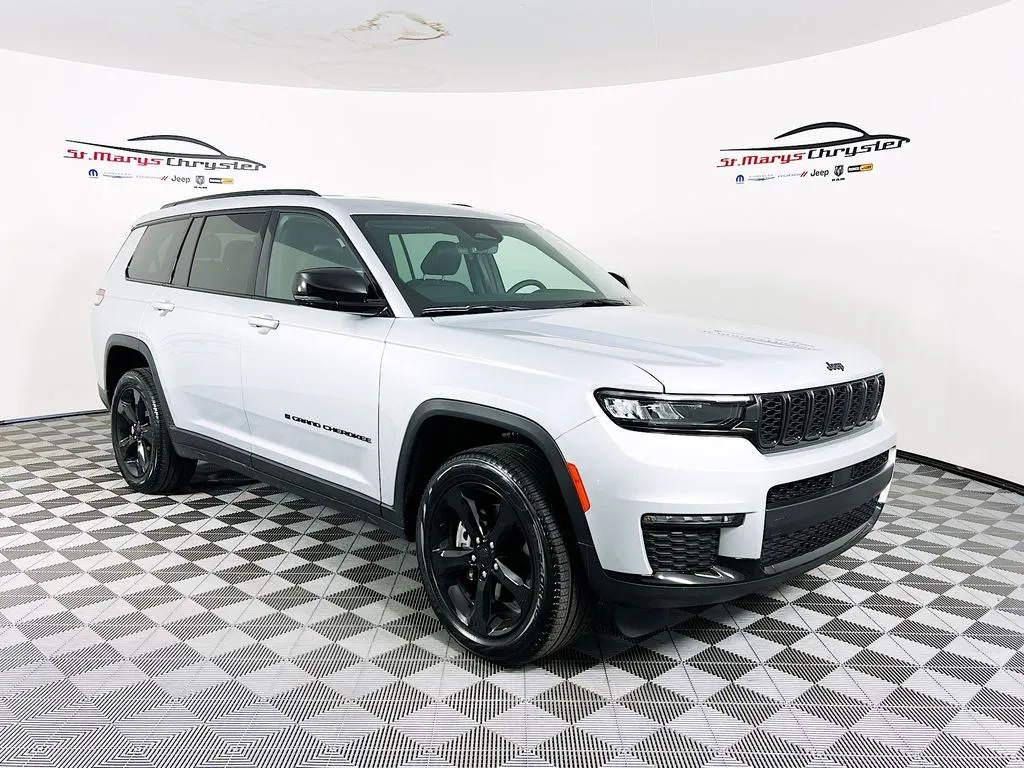 Silver 2025 Jeep Grand Cherokee L Limited for sale in Saint Marys, OH