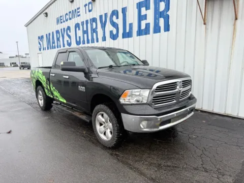 Black 2017 Ram 1500 Big Horn for sale in Saint Marys, OH