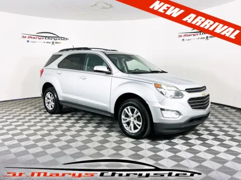 Silver 2017 Chevrolet Equinox LT for sale in Saint Marys, OH