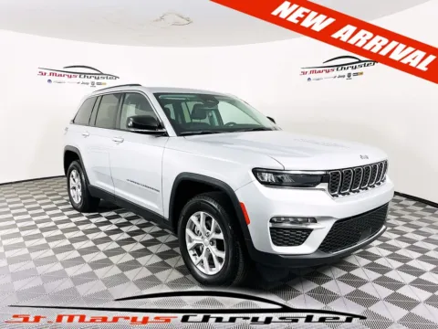 Silver 2023 Jeep Grand Cherokee Limited for sale in Saint Marys, OH