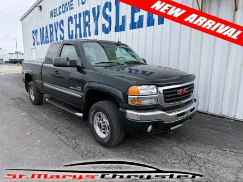 Green 2004 GMC Sierra 2500HD SLT for sale in Saint Marys, OH