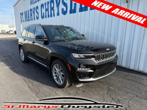 Black 2024 Jeep Grand Cherokee Summit for sale in Saint Marys, OH