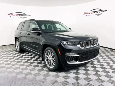 Black 2024 Jeep Grand Cherokee Summit for sale in Saint Marys, OH