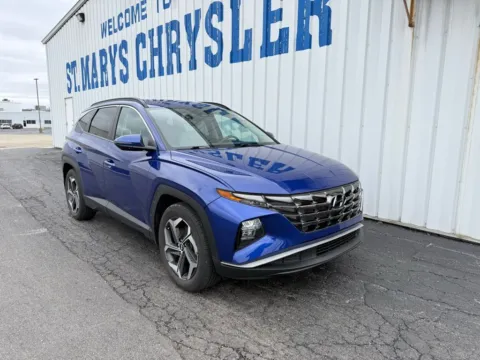 Blue 2022 Hyundai Tucson SEL for sale in Saint Marys, OH