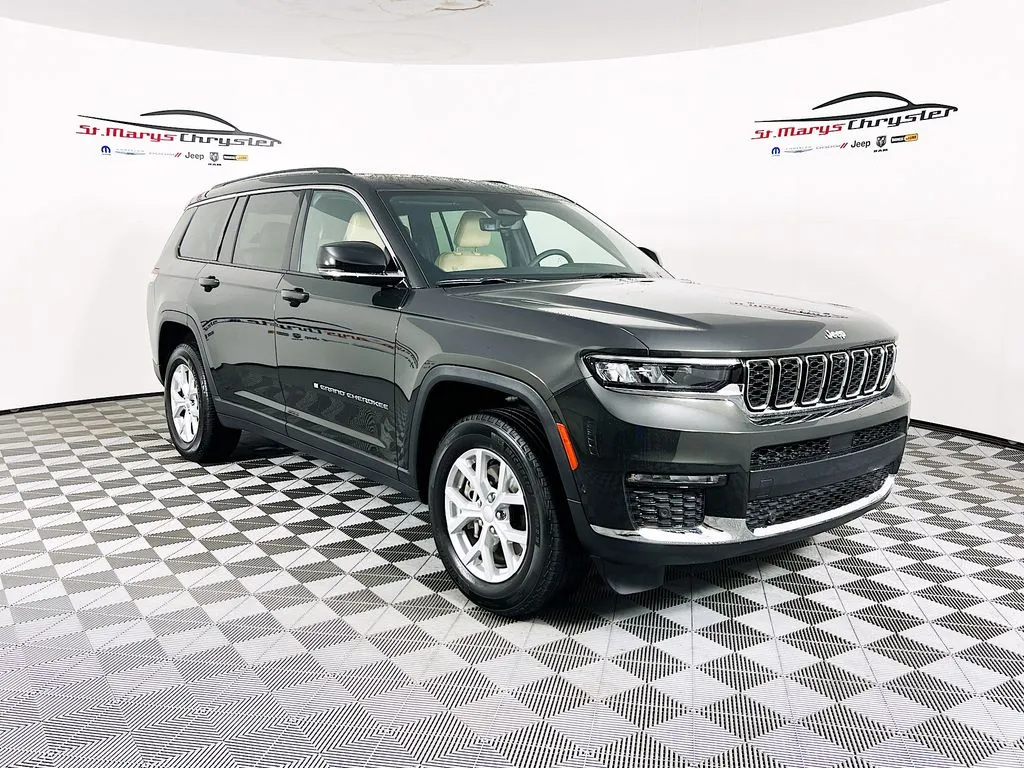 Green 2023 Jeep Grand Cherokee L Limited for sale in Saint Marys, OH