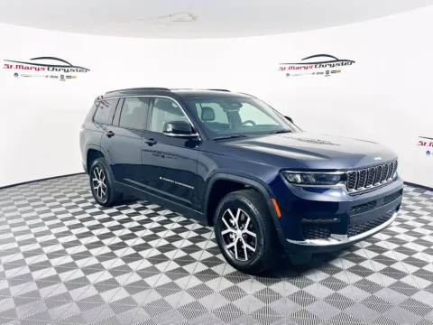 Blue 2024 Jeep Grand Cherokee L Limited for sale in Saint Marys, OH