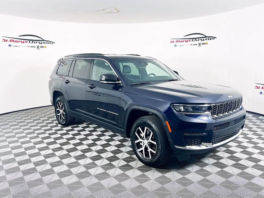 Blue 2024 Jeep Grand Cherokee L Limited for sale in Saint Marys, OH