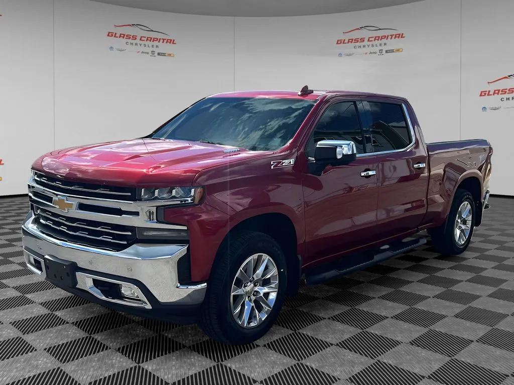 Red 2020 Chevrolet Silverado 1500 LTZ for sale in Saint Marys, OH