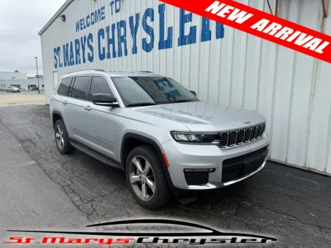 Silver 2021 Jeep Grand Cherokee L Limited for sale in Saint Marys, OH