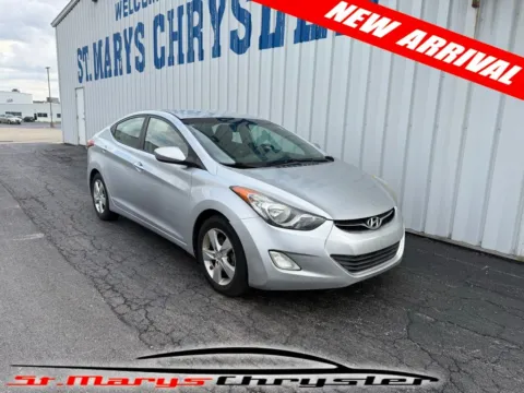 Silver 2013 Hyundai Elantra GLS for sale in Saint Marys, OH