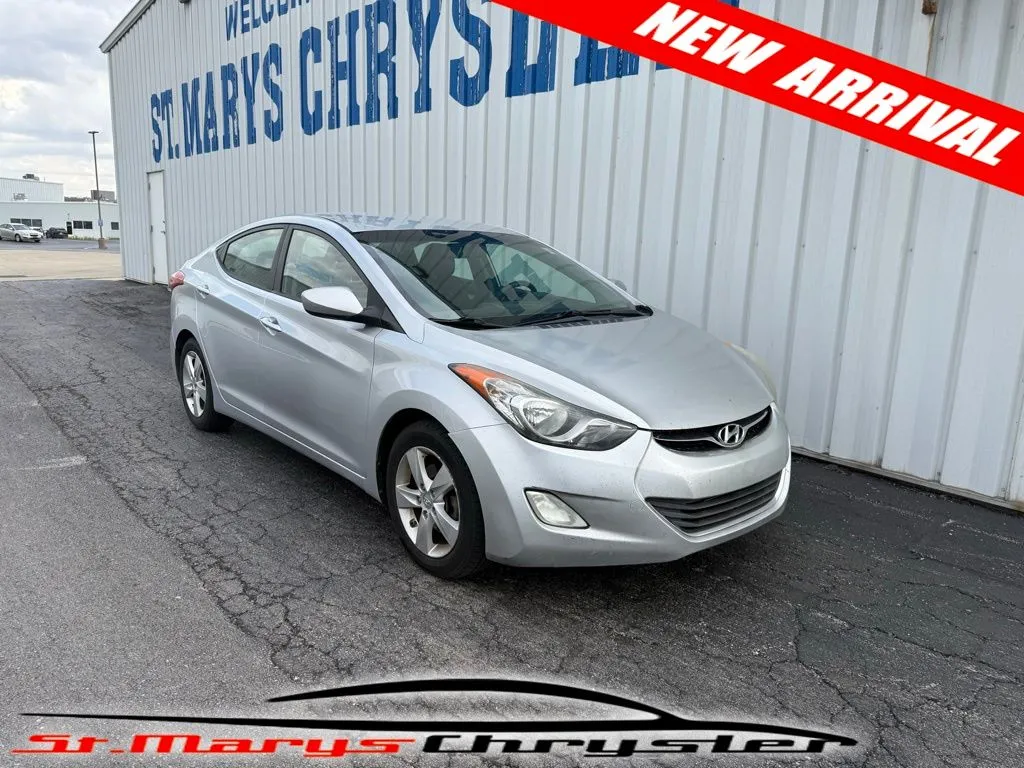 Silver 2013 Hyundai Elantra GLS for sale in Saint Marys, OH