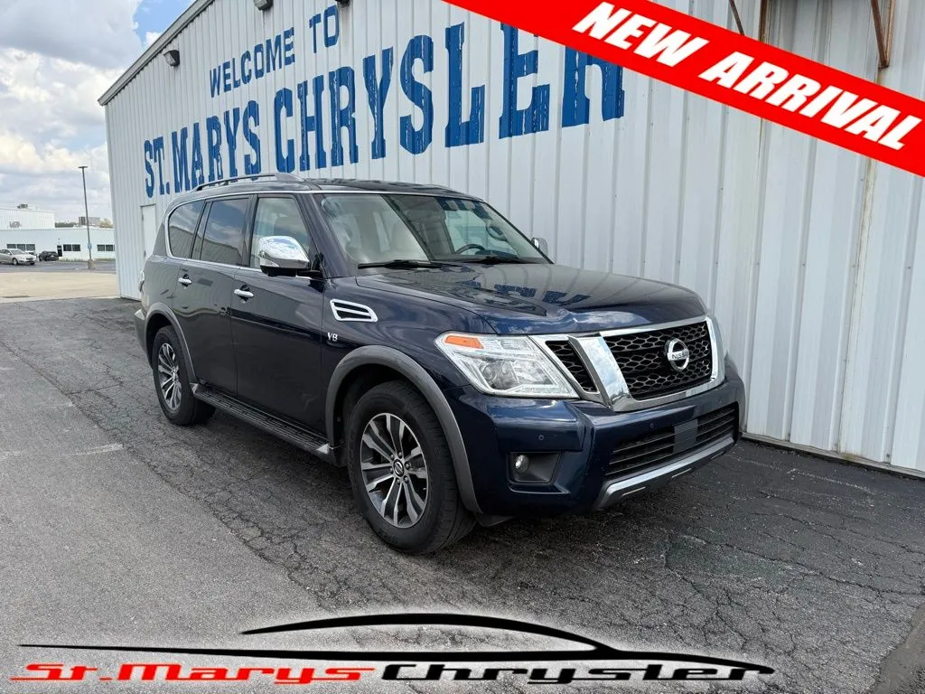 Blue 2019 Nissan Armada SL for sale in Saint Marys, OH