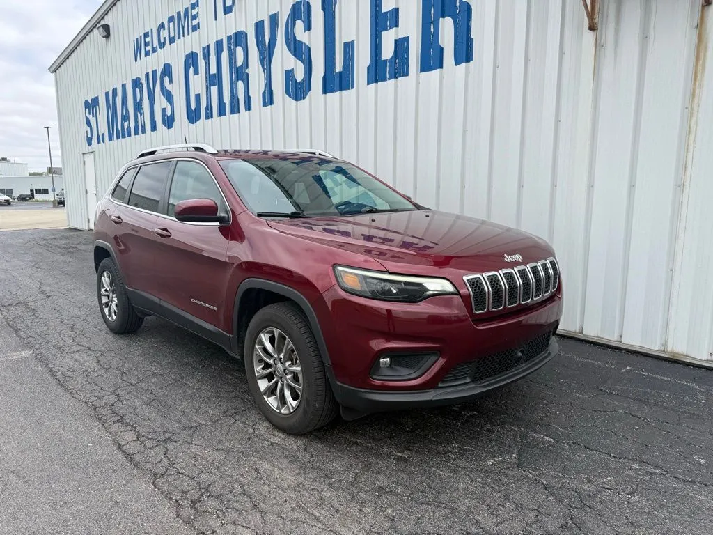 Red 2021 Jeep Cherokee Latitude Plus for sale in Saint Marys, OH