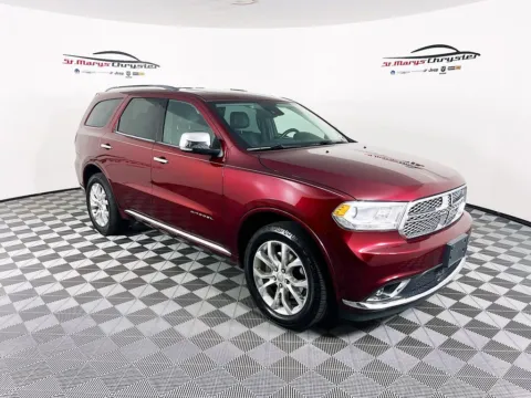Red 2017 Dodge Durango Citadel for sale in Saint Marys, OH
