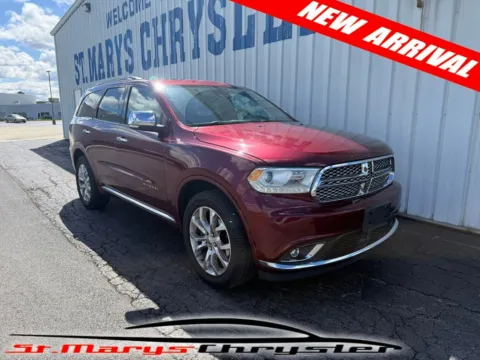 Red 2017 Dodge Durango Citadel for sale in Saint Marys, OH