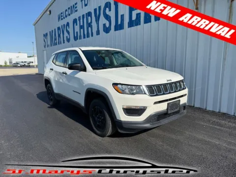 White 2019 Jeep Compass Sport for sale in Saint Marys, OH