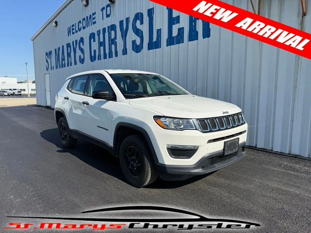 White 2019 Jeep Compass Sport for sale in Saint Marys, OH