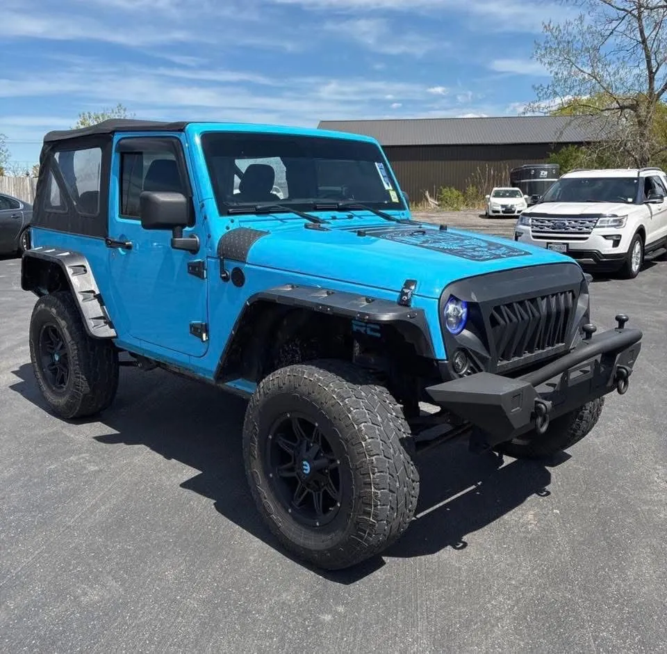 Blue 2017 Jeep Wrangler Sport for sale in Saint Marys, OH