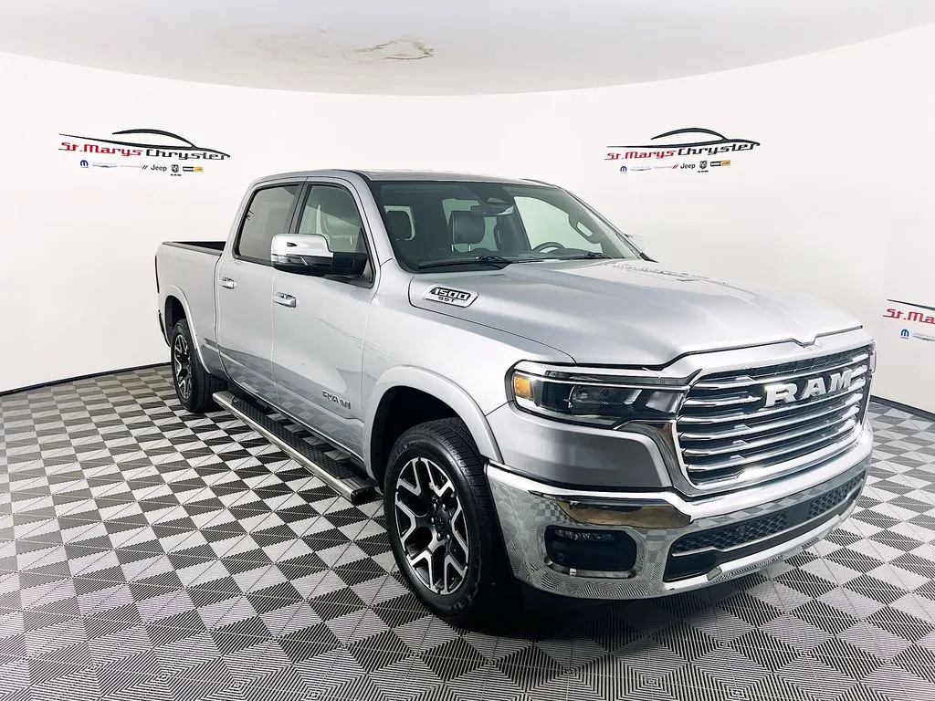 Silver 2025 Ram 1500 Laramie for sale in Saint Marys, OH