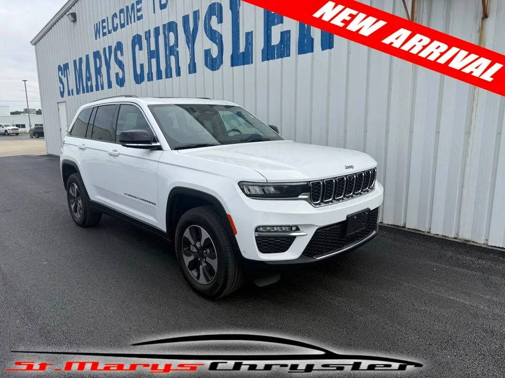 White 2022 Jeep Grand Cherokee 4xe for sale in Saint Marys, OH