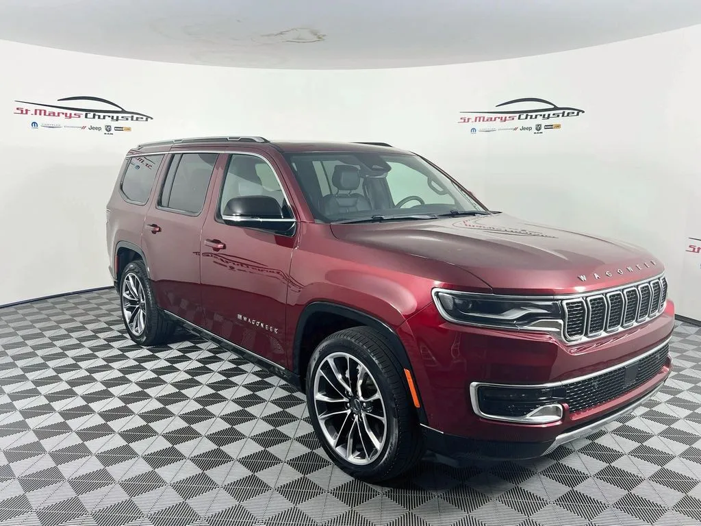 Red 2024 Jeep Wagoneer Series III for sale in Saint Marys, OH