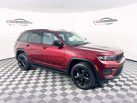 Red 2024 Jeep Grand Cherokee Altitude for sale in Saint Marys, OH