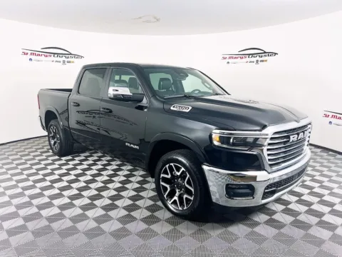 Black 2025 Ram 1500 Laramie for sale in Saint Marys, OH