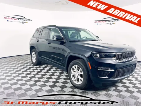 Black 2023 Jeep Grand Cherokee Limited for sale in Saint Marys, OH