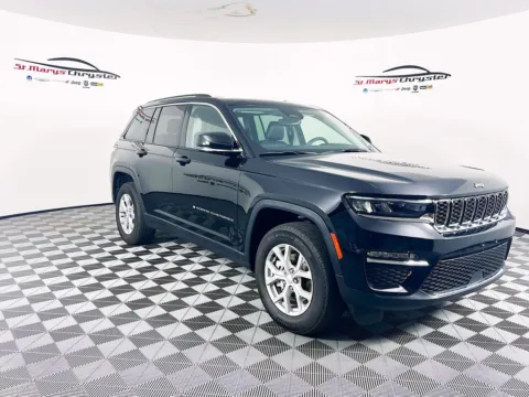 Black 2023 Jeep Grand Cherokee Limited for sale in Saint Marys, OH
