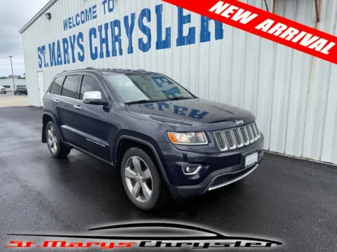 Blue 2014 Jeep Grand Cherokee Limited for sale in Saint Marys, OH
