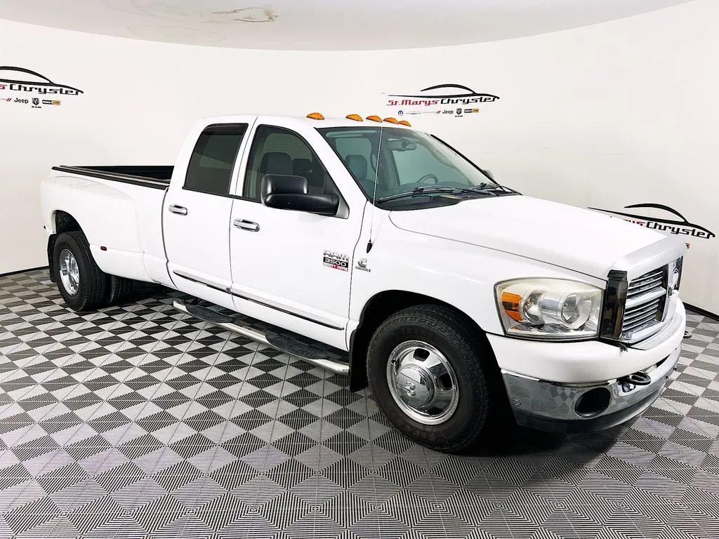White 2009 Dodge Ram 3500 SLT for sale in Saint Marys, OH