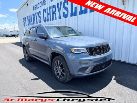 Blue 2021 Jeep Grand Cherokee Overland for sale in Saint Marys, OH