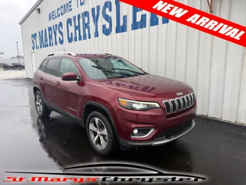 Red 2020 Jeep Cherokee Limited for sale in Saint Marys, OH