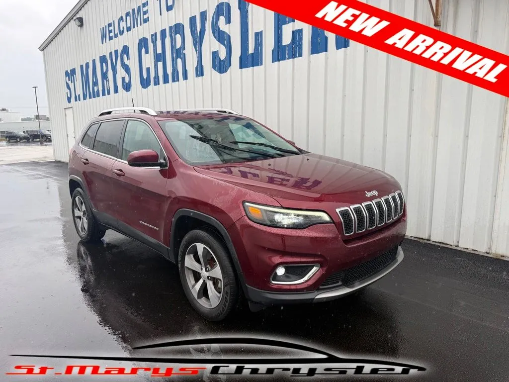 Red 2020 Jeep Cherokee Limited for sale in Saint Marys, OH