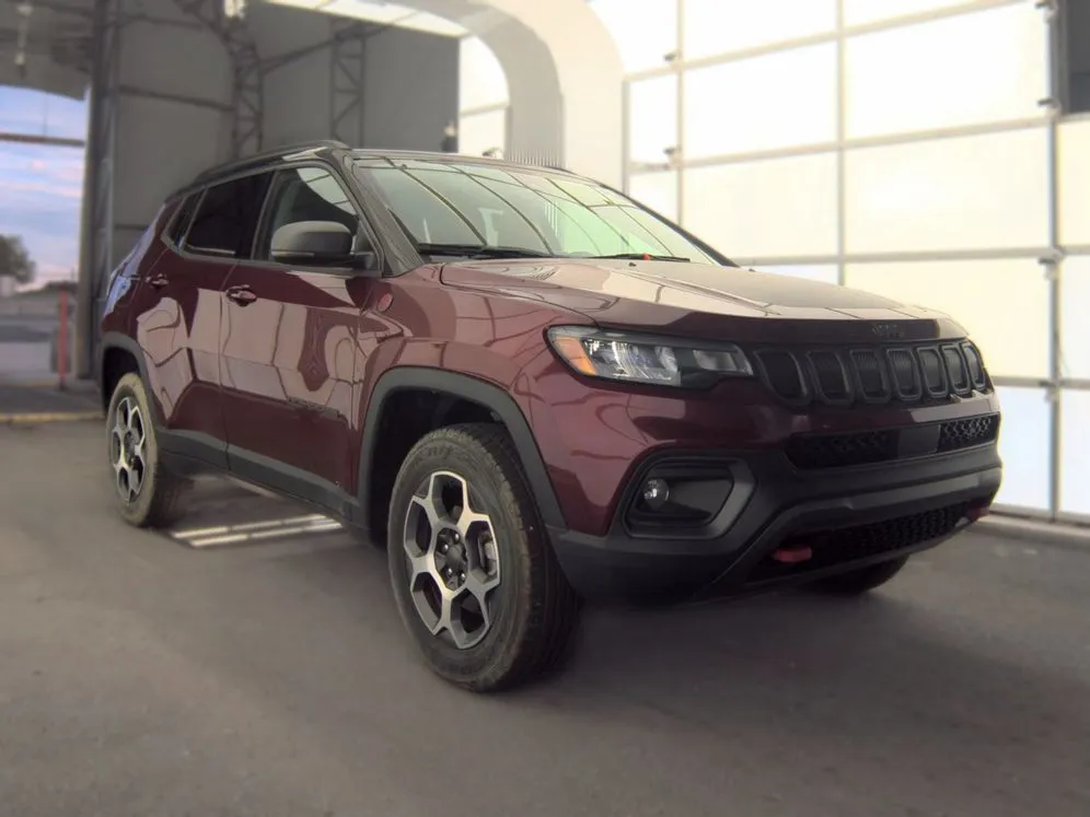 Red 2022 Jeep Compass Trailhawk for sale in Saint Marys, OH