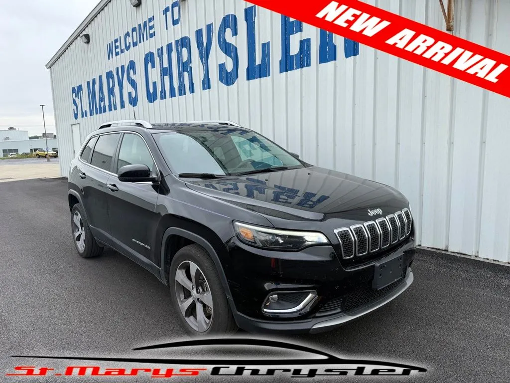 Black 2020 Jeep Cherokee Limited for sale in Saint Marys, OH