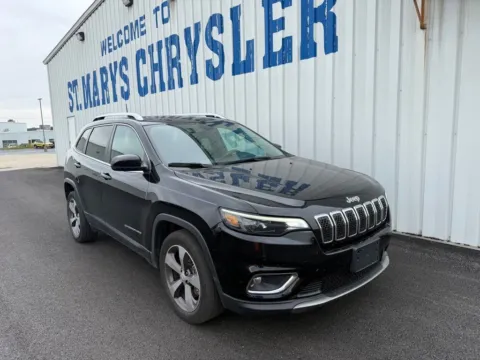 Black 2020 Jeep Cherokee Limited for sale in Saint Marys, OH