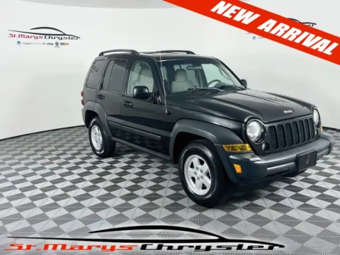 Black 2007 Jeep Liberty Sport for sale in Saint Marys, OH