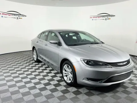Silver 2016 Chrysler 200 Limited for sale in Saint Marys, OH