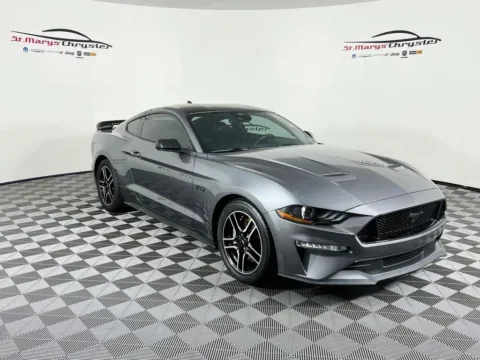 Gray 2021 Ford Mustang GT Premium for sale in Saint Marys, OH