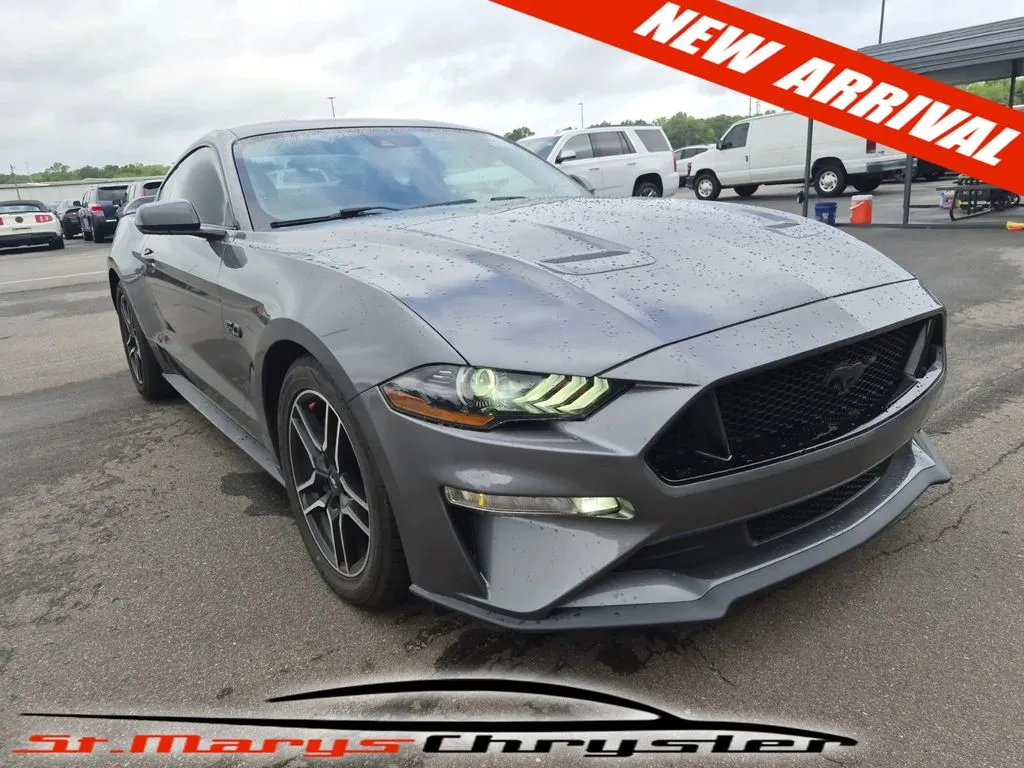 Gray 2021 Ford Mustang GT Premium for sale in Saint Marys, OH