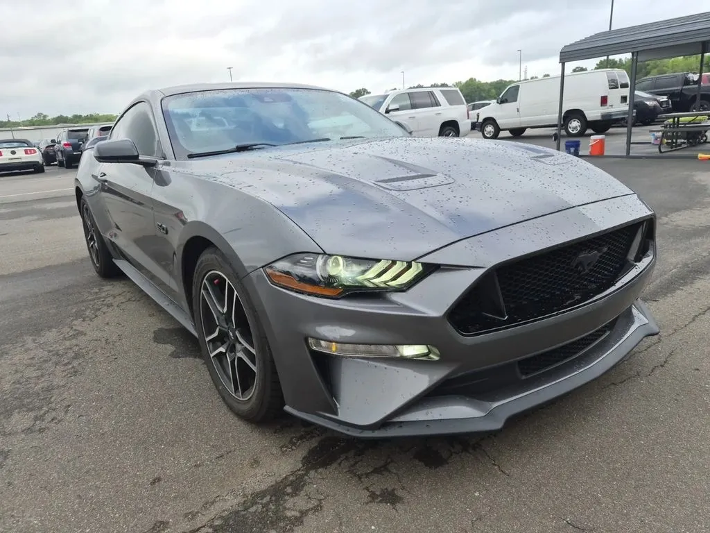 Gray 2021 Ford Mustang GT Premium for sale in Saint Marys, OH