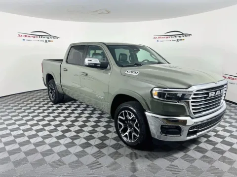 Green 2026 Ram 1500 Laramie for sale in Saint Marys, OH