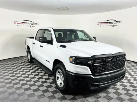 White 2025 Ram 1500 Tradesman for sale in Saint Marys, OH