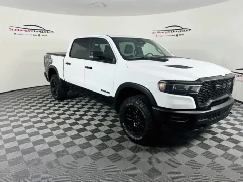 White 2025 Ram 1500 Rebel for sale in Saint Marys, OH